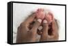 Baby's Feet-Ruth Jenkinson-Framed Stretched Canvas