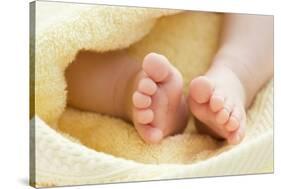 Baby's Feet-Ruth Jenkinson-Stretched Canvas