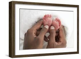 Baby's Feet-Ruth Jenkinson-Framed Photographic Print