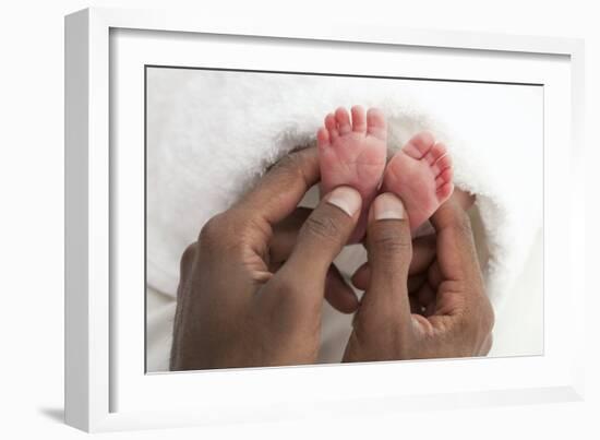 Baby's Feet-Ruth Jenkinson-Framed Photographic Print