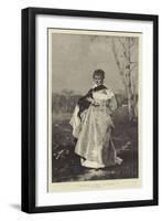 Baby's First Outing-Wilhelm Von Kaulbach-Framed Giclee Print