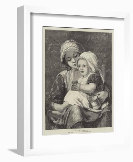 Baby's Tea-William Charles Thomas Dobson-Framed Giclee Print