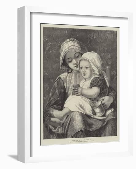 Baby's Tea-William Charles Thomas Dobson-Framed Giclee Print