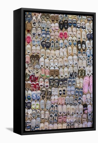 Baby Shoes I-Kathy Mahan-Framed Stretched Canvas