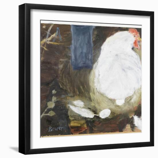 Baby Sitting, 2009-Susan Bower-Framed Giclee Print