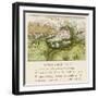 Baby Sleeps in Its Cradle Among the Apple Blossom Unaware of the Danger That-Kate Greenaway-Framed Photographic Print