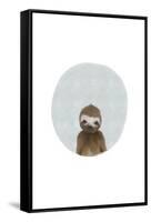 Baby Sloth-Leah Straatsma-Framed Stretched Canvas