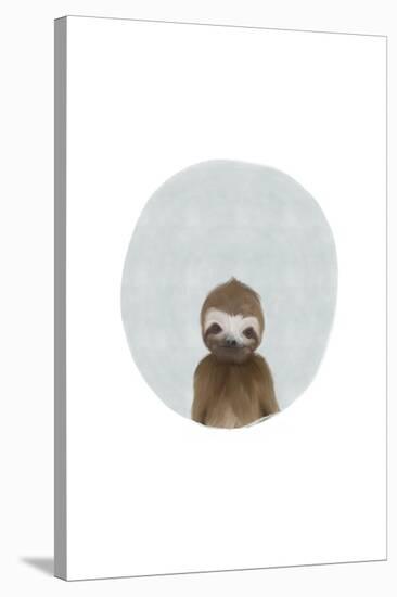 Baby Sloth-Leah Straatsma-Stretched Canvas