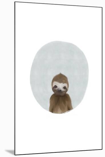 Baby Sloth-Leah Straatsma-Mounted Art Print