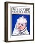 "Baby Sucking Thumb," Country Gentleman Cover, January 26, 1924-Neil Hott-Framed Giclee Print