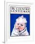 "Baby Sucking Thumb," Country Gentleman Cover, January 26, 1924-Neil Hott-Framed Giclee Print