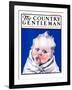 "Baby Sucking Thumb," Country Gentleman Cover, January 26, 1924-Neil Hott-Framed Giclee Print