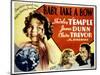 Baby Take a Bow, Shirley Temple, Claire Trevor, James Dunn, 1934-null-Mounted Art Print