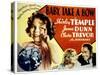 Baby Take a Bow, Shirley Temple, Claire Trevor, James Dunn, 1934-null-Stretched Canvas