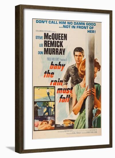 Baby, the Rain Must Fall, 1965-null-Framed Giclee Print