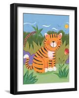 Baby Tiger-Sophie Harding-Framed Art Print