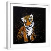 Baby Tiger-null-Framed Art Print