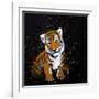 Baby Tiger-null-Framed Art Print