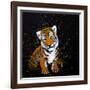 Baby Tiger-null-Framed Art Print