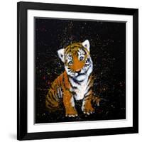 Baby Tiger-null-Framed Art Print