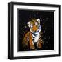 Baby Tiger-null-Framed Art Print