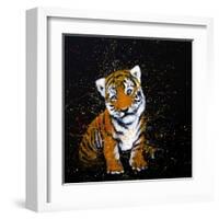 Baby Tiger-null-Framed Art Print