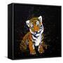 Baby Tiger-null-Framed Stretched Canvas