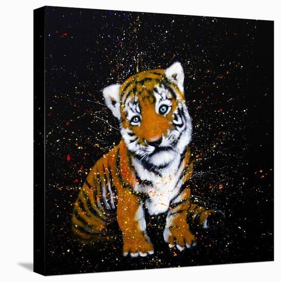 Baby Tiger-null-Stretched Canvas