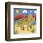 Baby Timmy The Triceratops-Sophie Harding-Framed Art Print