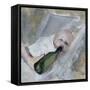 Baby with milk bottle-Christian Krohg-Framed Stretched Canvas