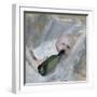 Baby with milk bottle-Christian Krohg-Framed Giclee Print