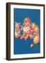 Baby with Pigs Eating Cereal-null-Framed Art Print