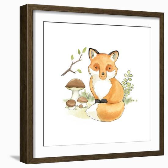 Baby Woodland I-Beth Grove-Framed Art Print