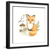 Baby Woodland I-Beth Grove-Framed Art Print