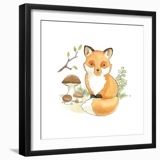 Baby Woodland I-Beth Grove-Framed Art Print