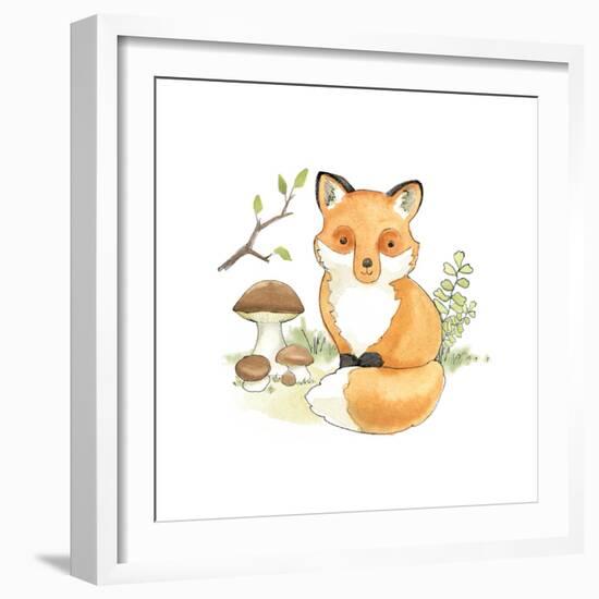 Baby Woodland I-Beth Grove-Framed Art Print