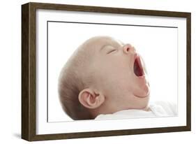 Baby Yawning-Ruth Jenkinson-Framed Photographic Print