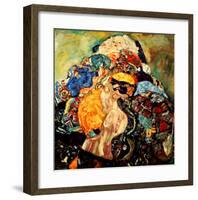 Baby-Gustav Klimt-Framed Giclee Print