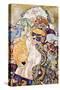 Baby-Gustav Klimt-Stretched Canvas