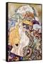 Baby-Gustav Klimt-Framed Stretched Canvas