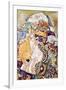 Baby-Gustav Klimt-Framed Art Print