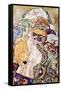 Baby-Gustav Klimt-Framed Stretched Canvas
