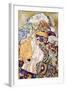 Baby-Gustav Klimt-Framed Art Print