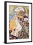 Baby-Gustav Klimt-Framed Art Print