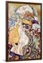 Baby-Gustav Klimt-Framed Art Print
