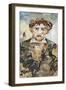 Babyface - Triptych Mid-Ines Kouidis-Framed Giclee Print