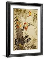 Babylon D'Allemagne-Henri de Toulouse-Lautrec-Framed Giclee Print