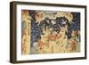 Babylon Invaded by Demons, No.66 from "The Apocalypse of Angers", 1373-87-Nicolas Bataille-Framed Giclee Print