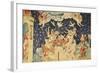 Babylon Invaded by Demons, No.66 from "The Apocalypse of Angers", 1373-87-Nicolas Bataille-Framed Giclee Print