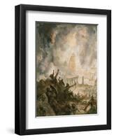 Babylon Overrun by the Medes and the Persians-Henry Coller-Framed Giclee Print